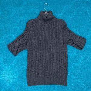 Grey Turtle Neck Sweater